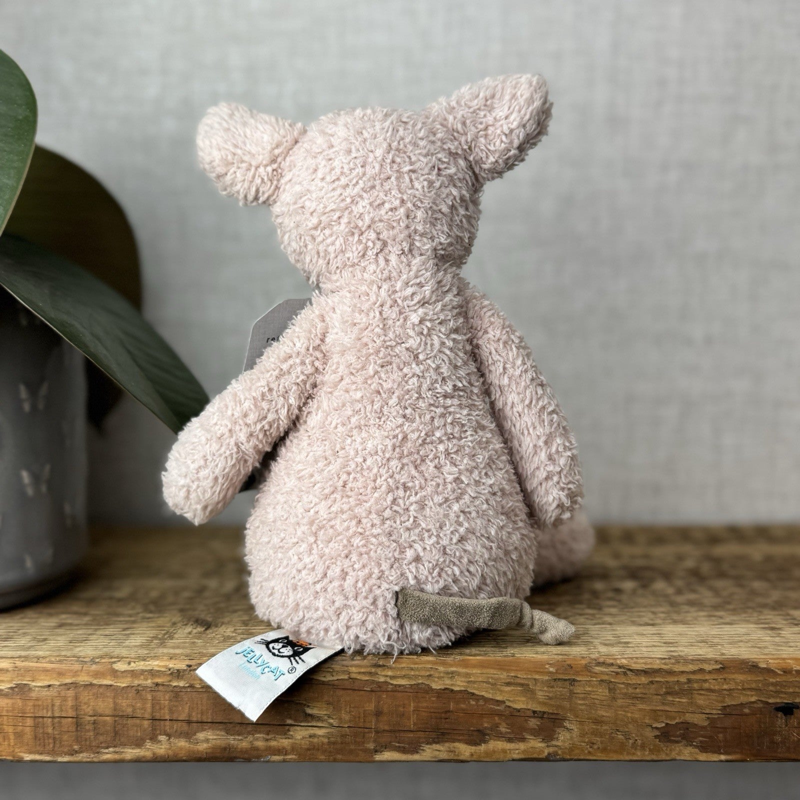 Jellycat Chou Chou Pig - ChouChou Piglet Textured Soft Light Pink Pig Plush 10”
