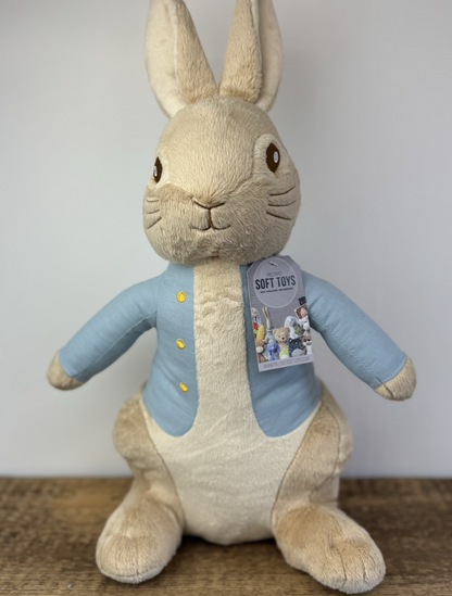 Rainbow Designs Peter Rabbit Plush Soft Toy Beatrix Potter Extra Large 55cm NWOT