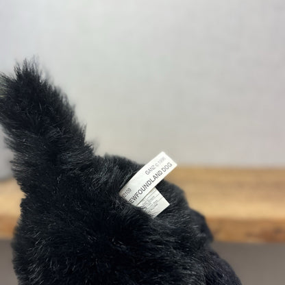 Ganz 1996 Newfoundland Dog Soft Toy - Vintage Rare Pristine Condition Black Dog