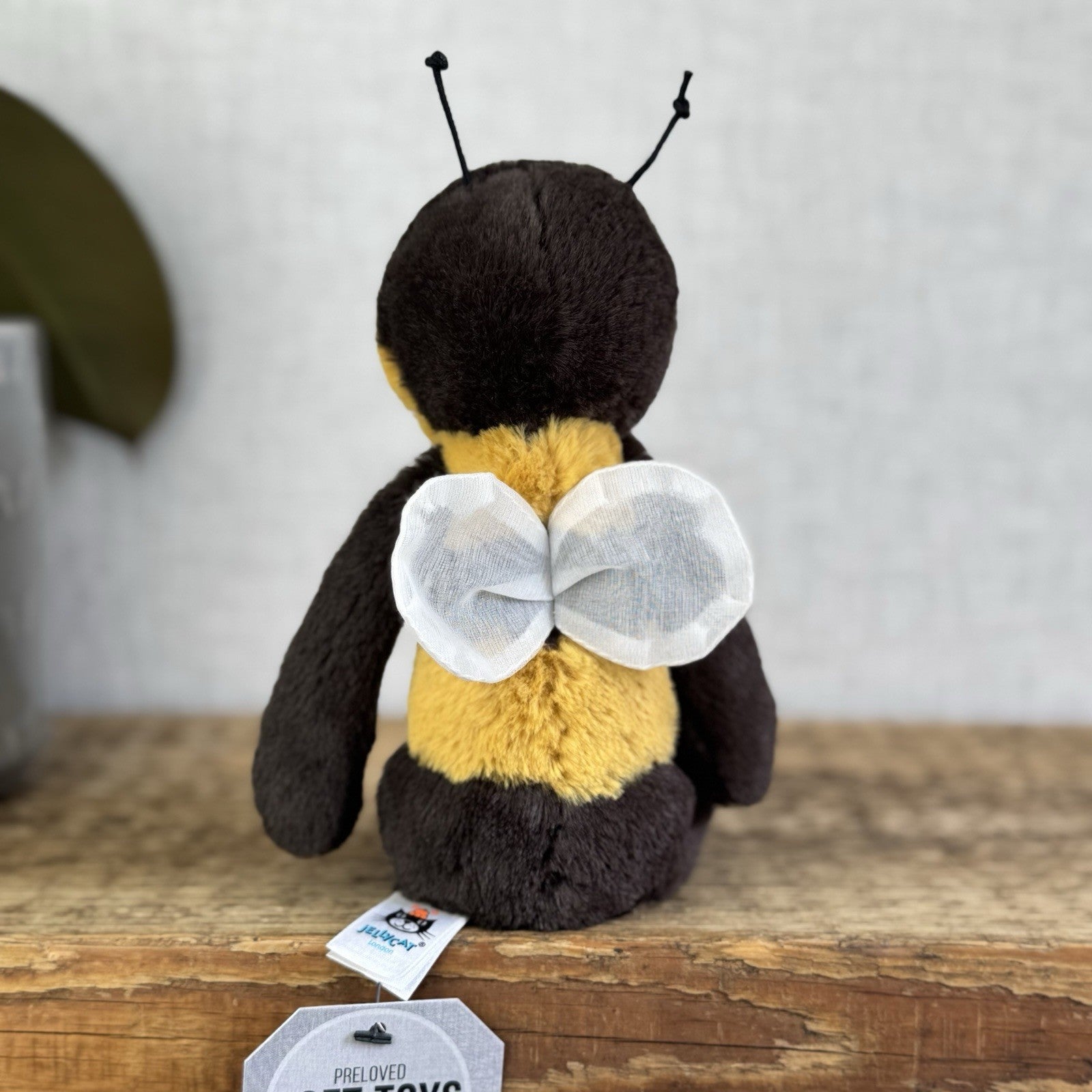 Jellycat Small Bashful Bee - Bumble Bee Plush Beanie Soft Toy Retired 8” (#2)