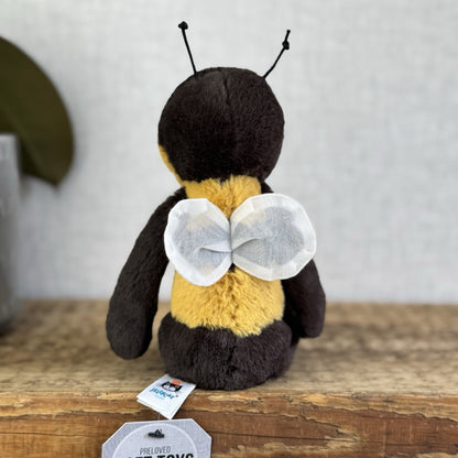Jellycat Small Bashful Bee - Bumble Bee Plush Beanie Soft Toy Retired 8” (#2)