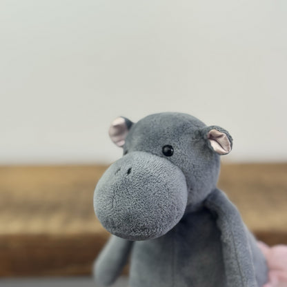Jellycat Small Dancing Darcy Hippo - Small Hippo Soft Toy Ballerina Rare 8"