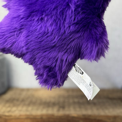 Fuggler Rabbid Rabbit Purple Fluffy Bunny Fuggler Rare/Retired Collectible 