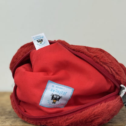 Jellycat Amuseable Heart Bag - Red  Heart Jellycat Bag Soft Plush Collectible 8"