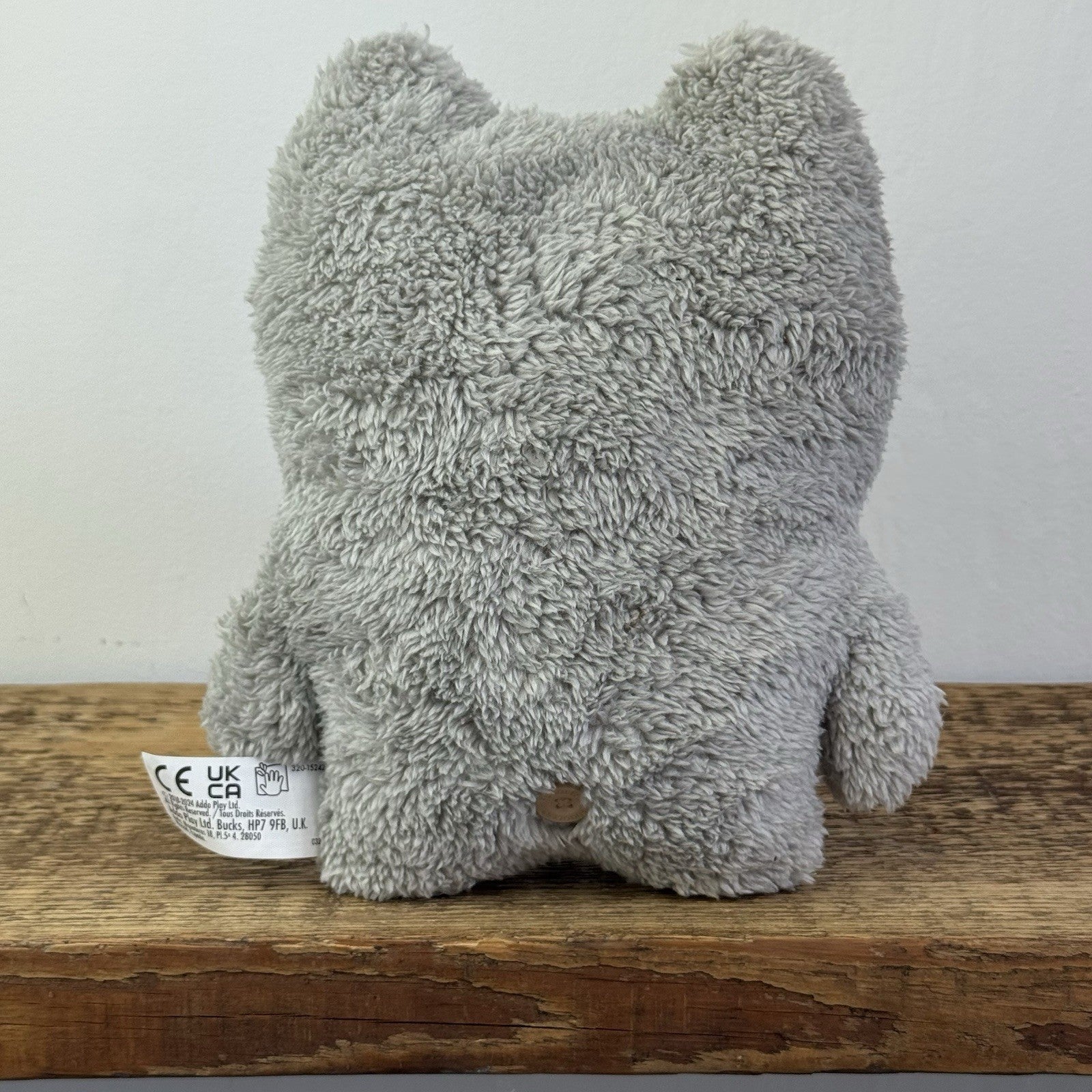 Fuggler Old Tooth - Grey Snuggler Fuggler Moustache Soft Toy Retired