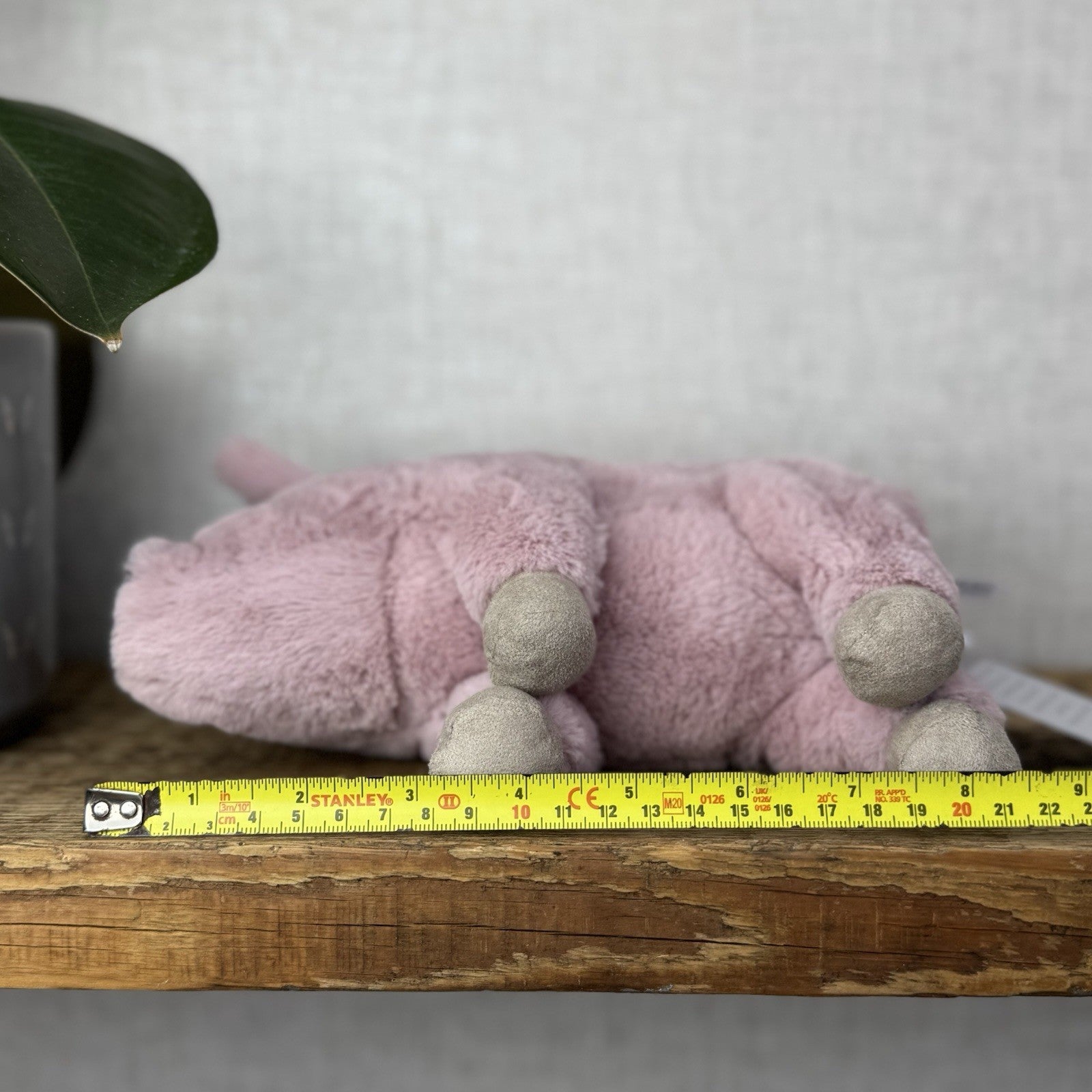 Jellycat Small Parker Piglet - Small Retired Pig Soft Toy Beanie Pink Piglet 8"