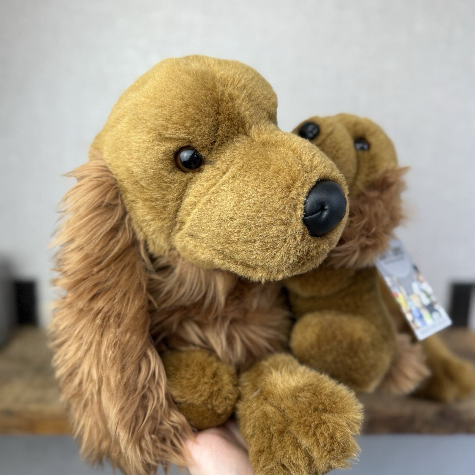 E&J Classic Prima Collection Mum & Baby Cocker Spaniel Large Size Pristine