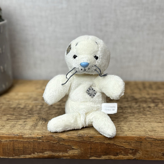 Blue Nose Friends Whiskers The Seal #61 Miniature Retired Beanie Sea Creature 5"