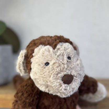Jellycat Small Rollo Monkey - Retired Monkey Collectible Beanie Plush Toy 9"