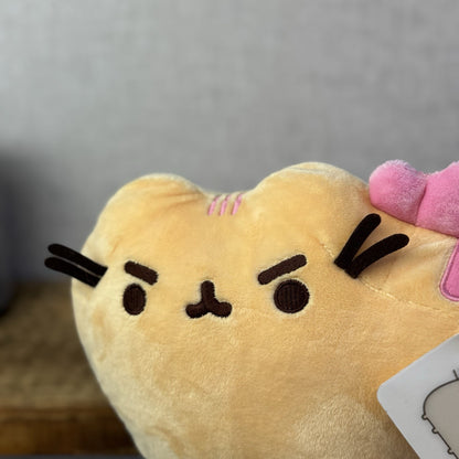 Gund Pusheen Cat - Pusheenosaurus Strawberry Banana Orange/Yellow/Pink 10"