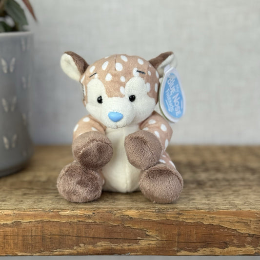 Blue Nose Friends - Sway The Fawn #44 - Mini Deer Plush Beanie Pal 5" New Tags