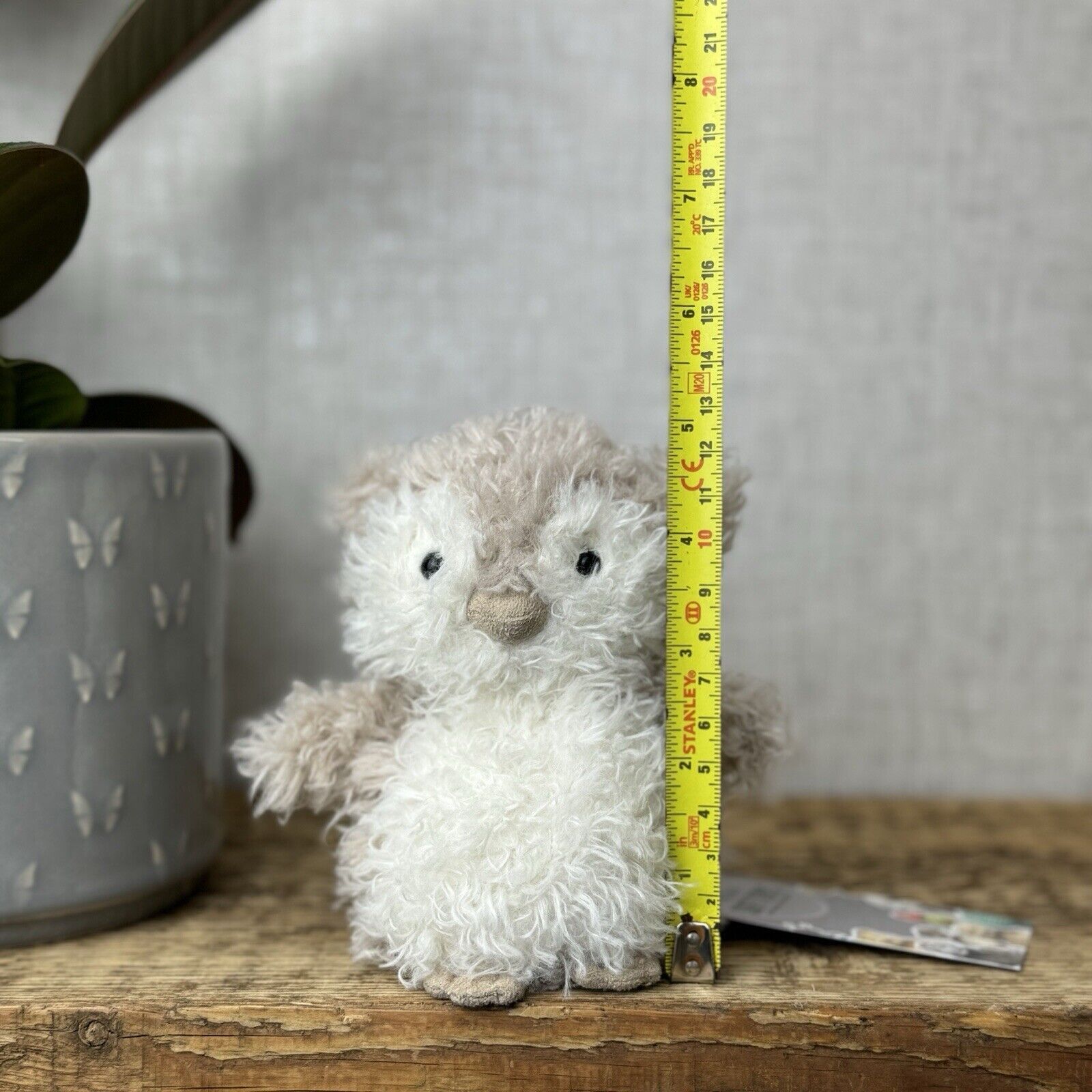 Jellycat Really Little Owl - Tiny Owl Jellycat Soft Toy Beanie Tiny Plush 6"