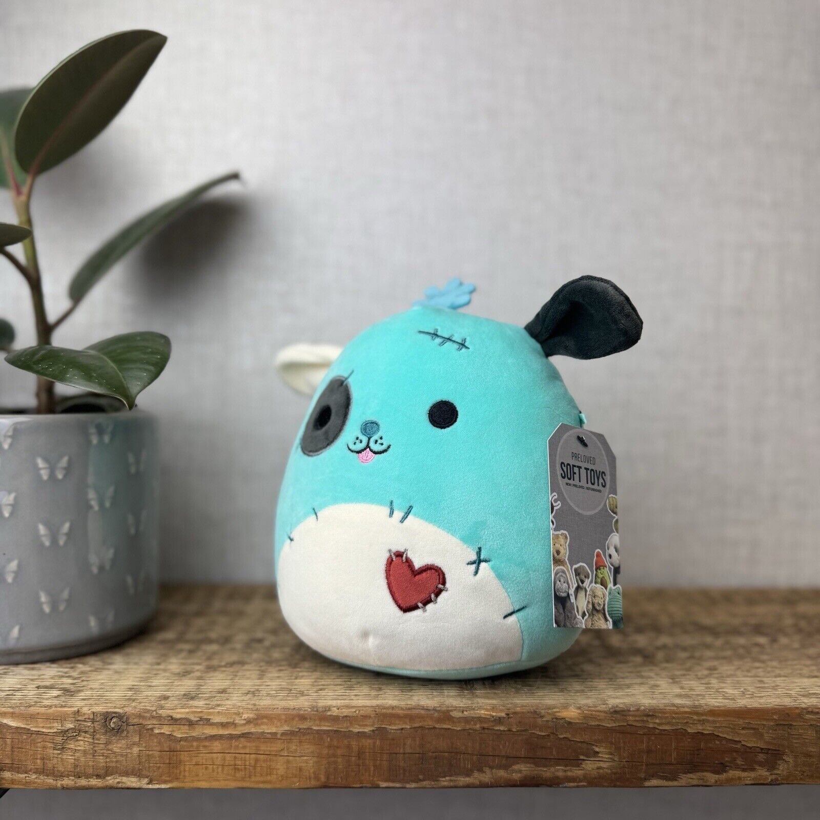 Squishmallows DookDook - Small Blue Puppy Dog Plush Squishmallow 7.5"