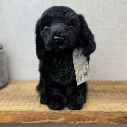 Ganz 1996 Newfoundland Dog Soft Toy - Vintage Rare Pristine Condition Black Dog