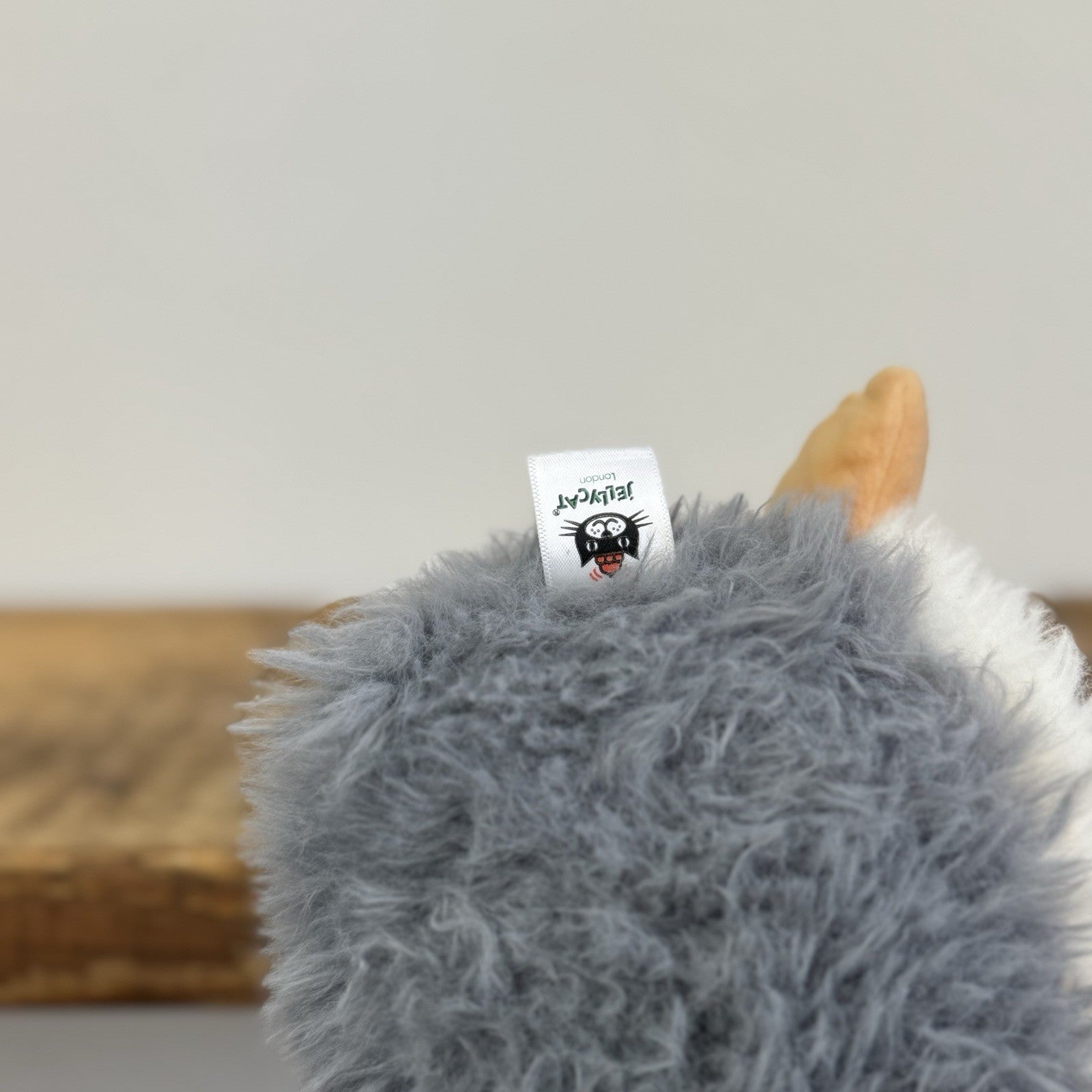 Jellycat Small Rolbie Penguin - Fluffy Grey Plump Penguin Beanie Retired 8"