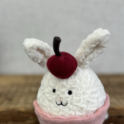 Jellycat Dainty Dessert Bunny Cupcake New With Tags Cute Cupcake Plush 6"