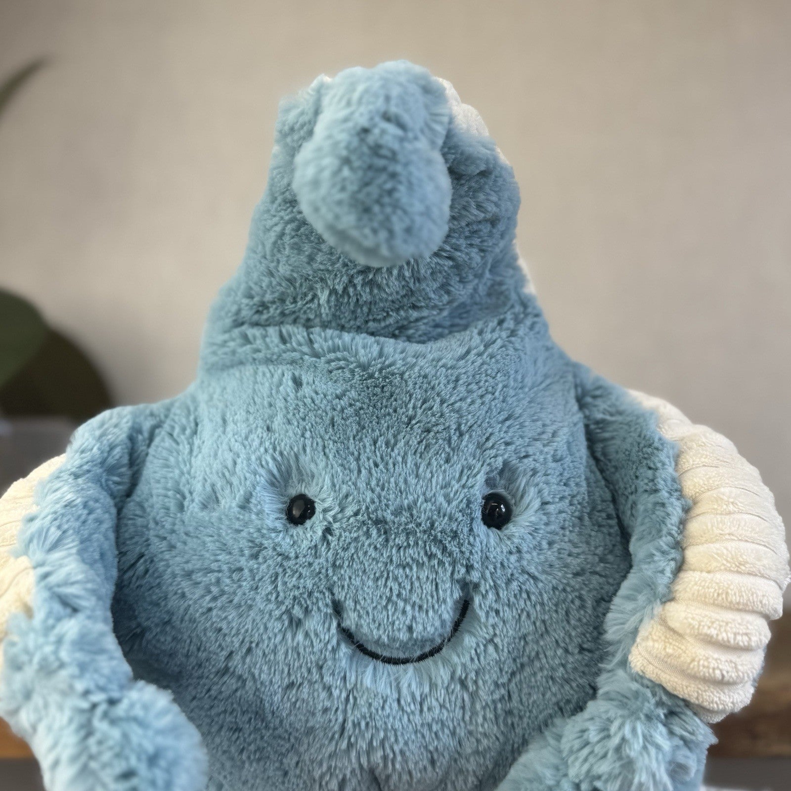 Jellycat Skye Starfish Plush Toy Large Blye Beanie Starfish Plush With Tags 16”