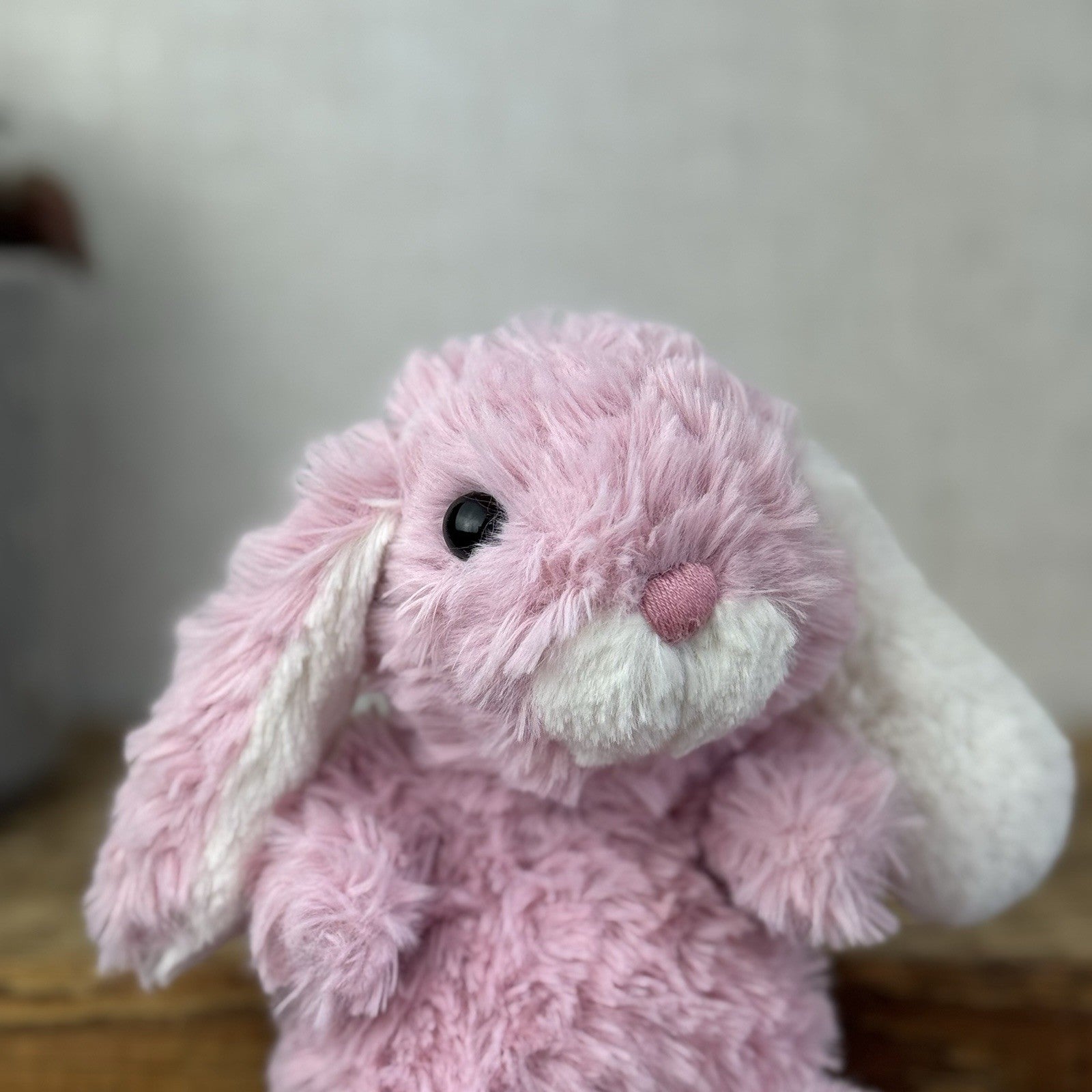 Jellycat Yummy Bunny Tulip - New Without Tags Small Pink Beanie Rabbit Plush 5"