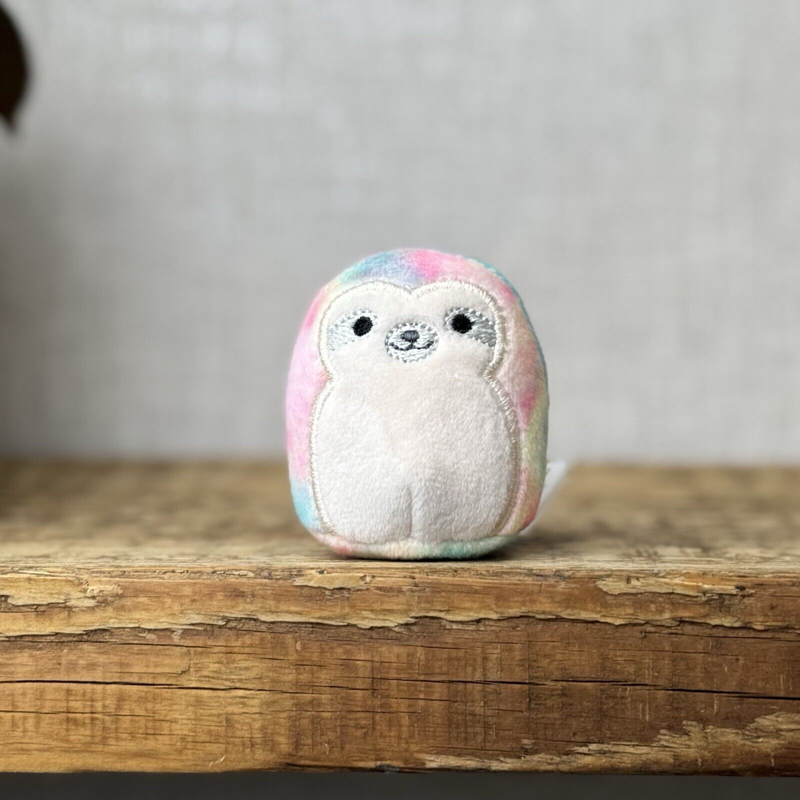 Squishmallow Squishville - Taylor Sloth - Tie Dye Squishmallows Sloth 2"