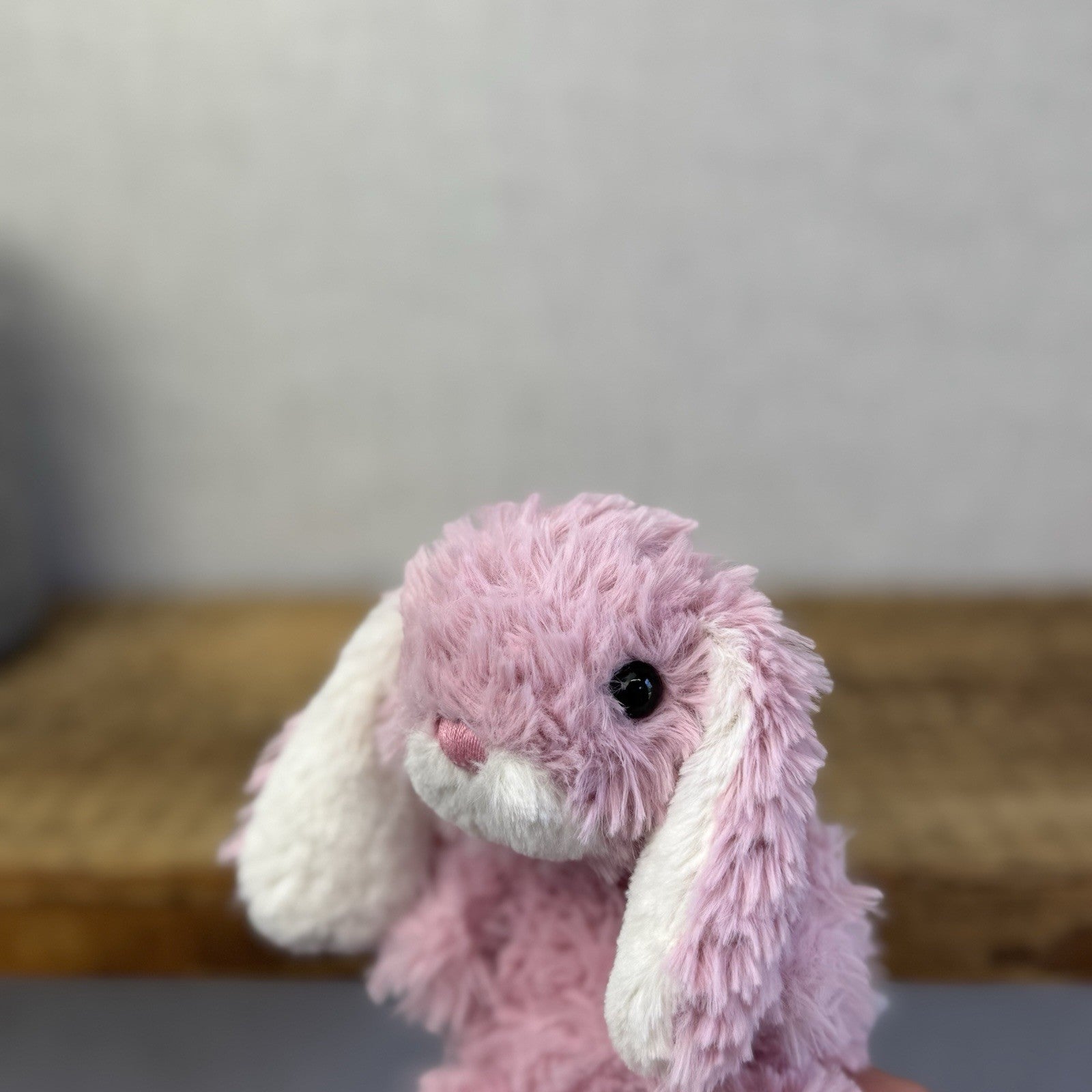 Jellycat Yummy Bunny Tulip - Pink Miniature Beanie Bunny Rabbit Small 5"