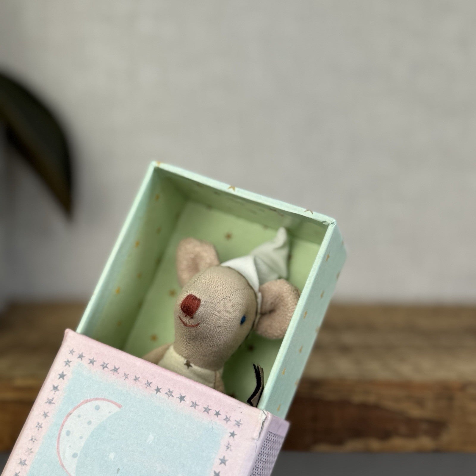 Maileg Toothfairy In Matchbox - Retired 2015 - Tooth Fairy Collectible Mouse