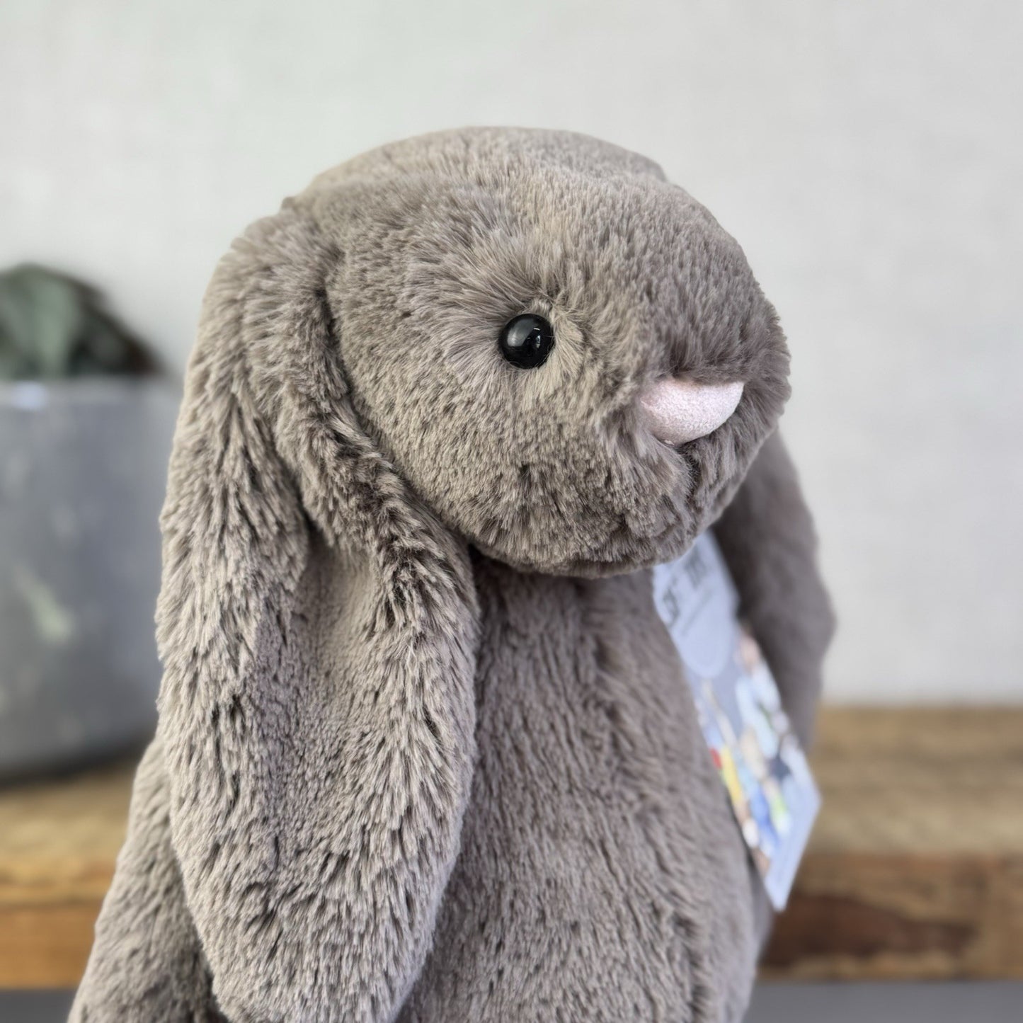 Jellycat Medium Truffle Bunny - Retired Brown Bunny Rabbit Beanie 12” (#2)