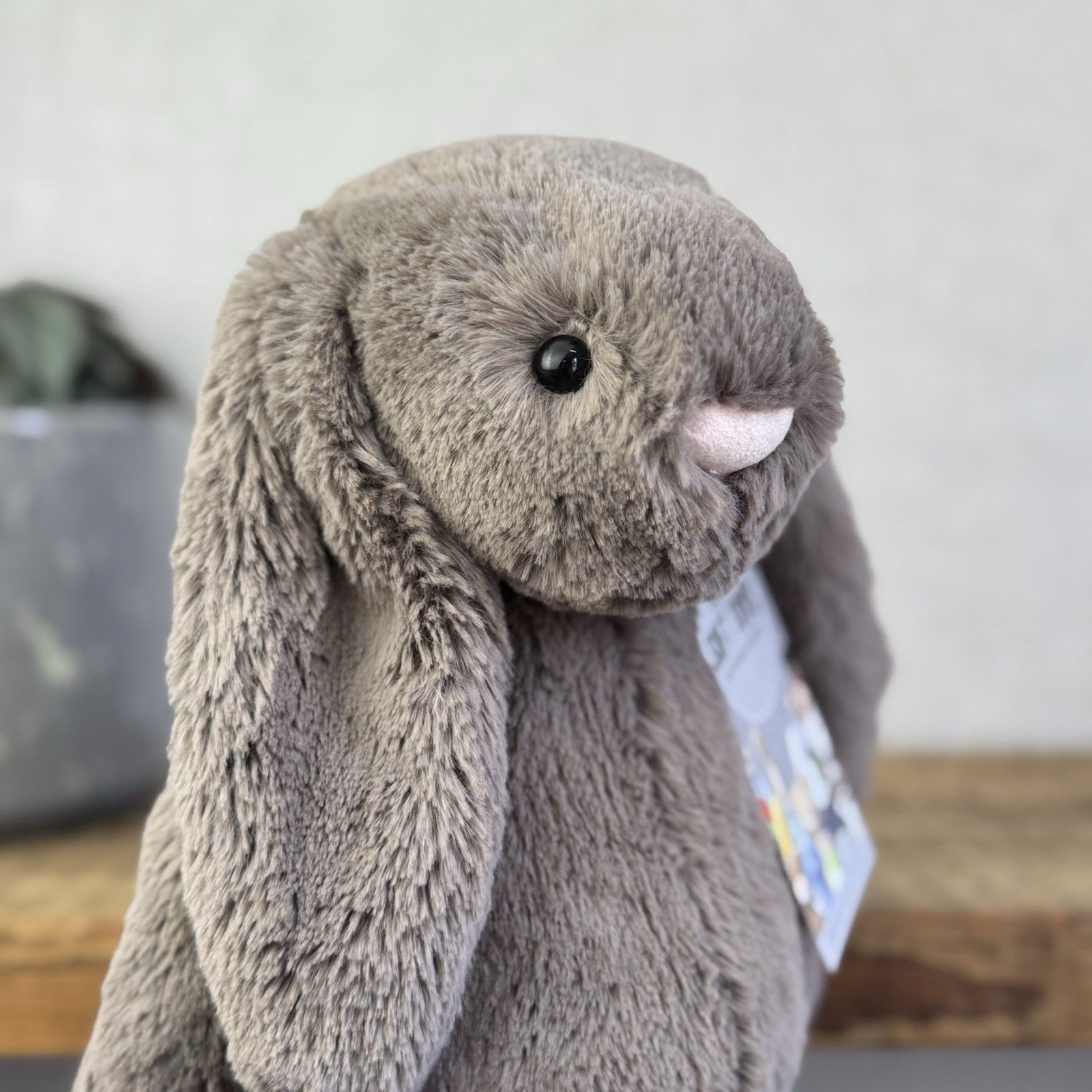 Jellycat Medium Truffle Bunny - Retired Brown Bunny Rabbit Beanie 12” (#2)