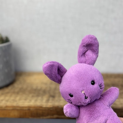 Jellycat Sweetsicle Bunny - Mini Purple Bunny Rabbit Soft Toy Beanie 6"