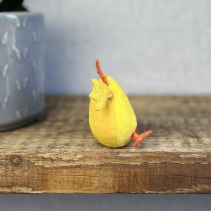 Jellycat Chirpy Chick Assortment - Retired 2005 - Yellow Tiny Chirpy Chick 3"