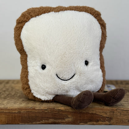 Jellycat Amuseable Toast - Slice Of Bread Plush Soft Toy Retired Collectible 12”