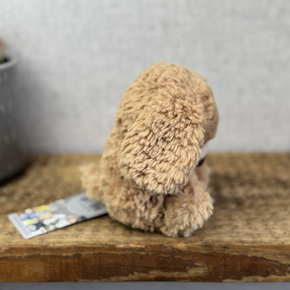 Jellycat Yummy Puppy - Beige/brown Yummy Puppy Small Textured Dog Puppy 6"