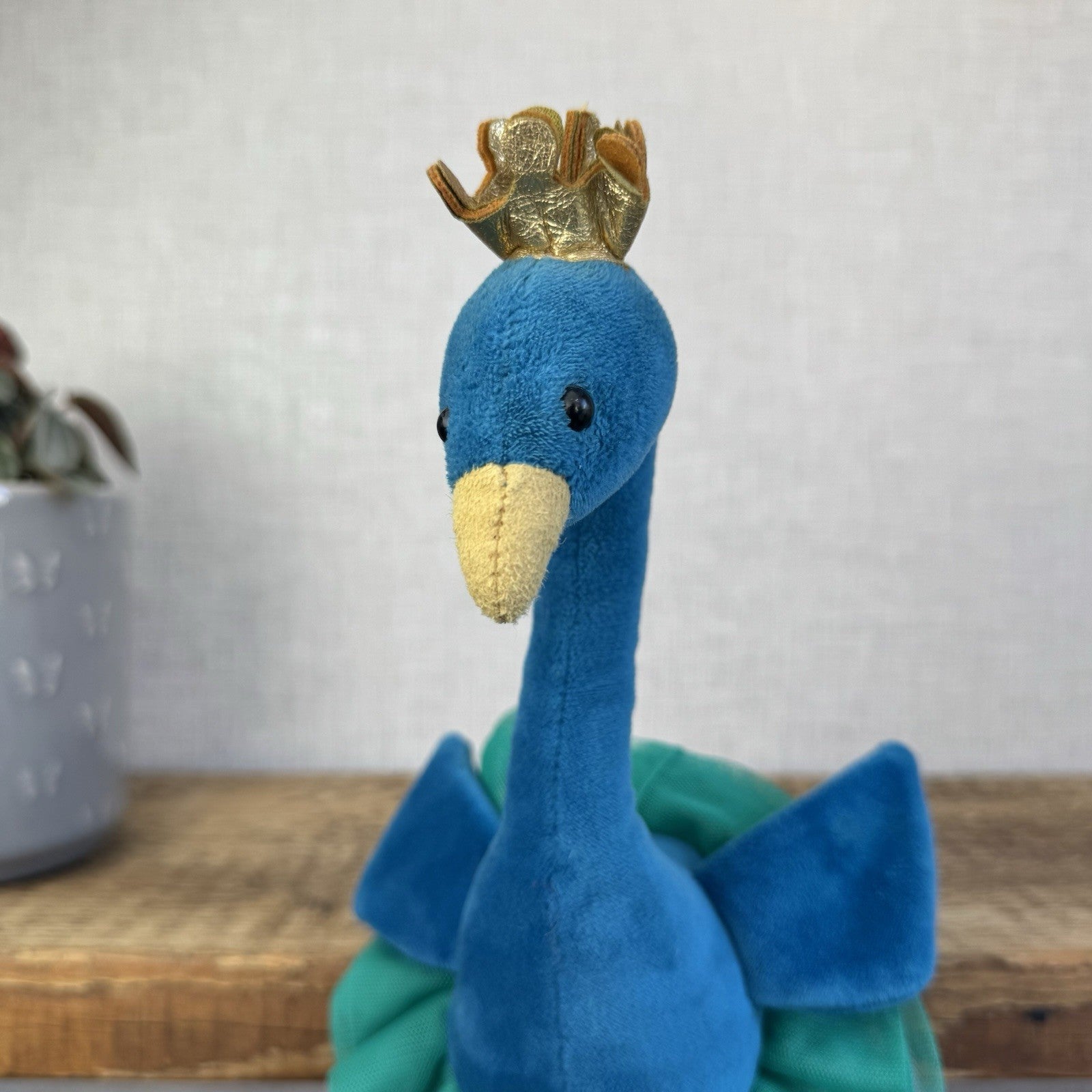 Jellycat Small Fancy Peacock - Peacock In A Tutu Ballerina Soft Toy Small 12”