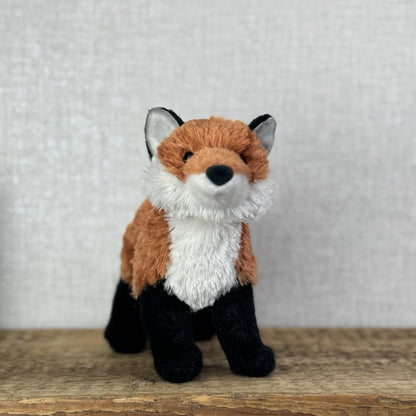 Douglas Cuddle Toy Red Fox - Retired Rare Red Fox Cuddly Toy Small 8"