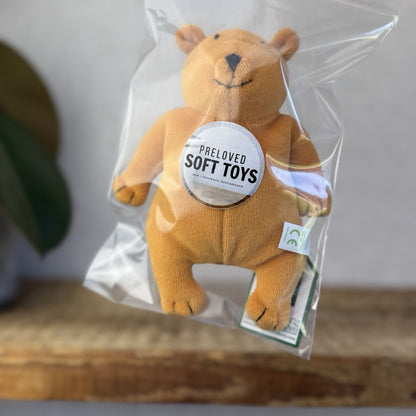 Beverly Hills Bakery X Jellycat Collaboration - Cuddly Bear Beanie - New Tags 5"