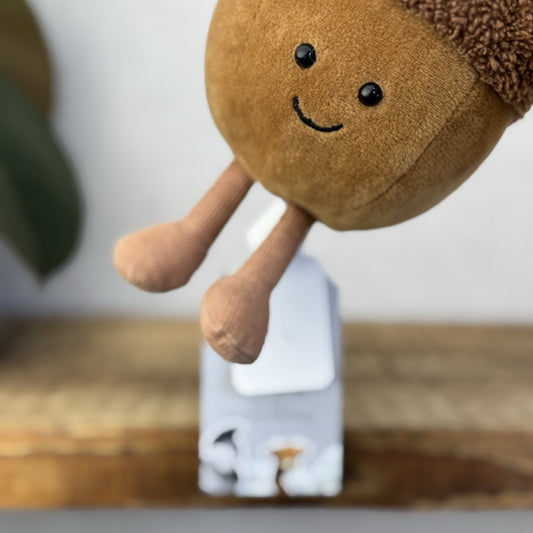 Jellycat Amuseable Acorn - Jellycat Autumn Soft Toy - Acorn Small Jellycat (#4)