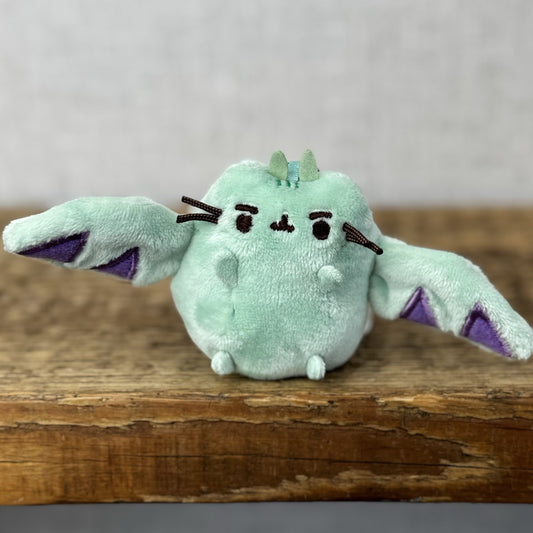 Gund Pusheen Cat - Dragonsheen Plush Keyring Suprise Plush Series 6
