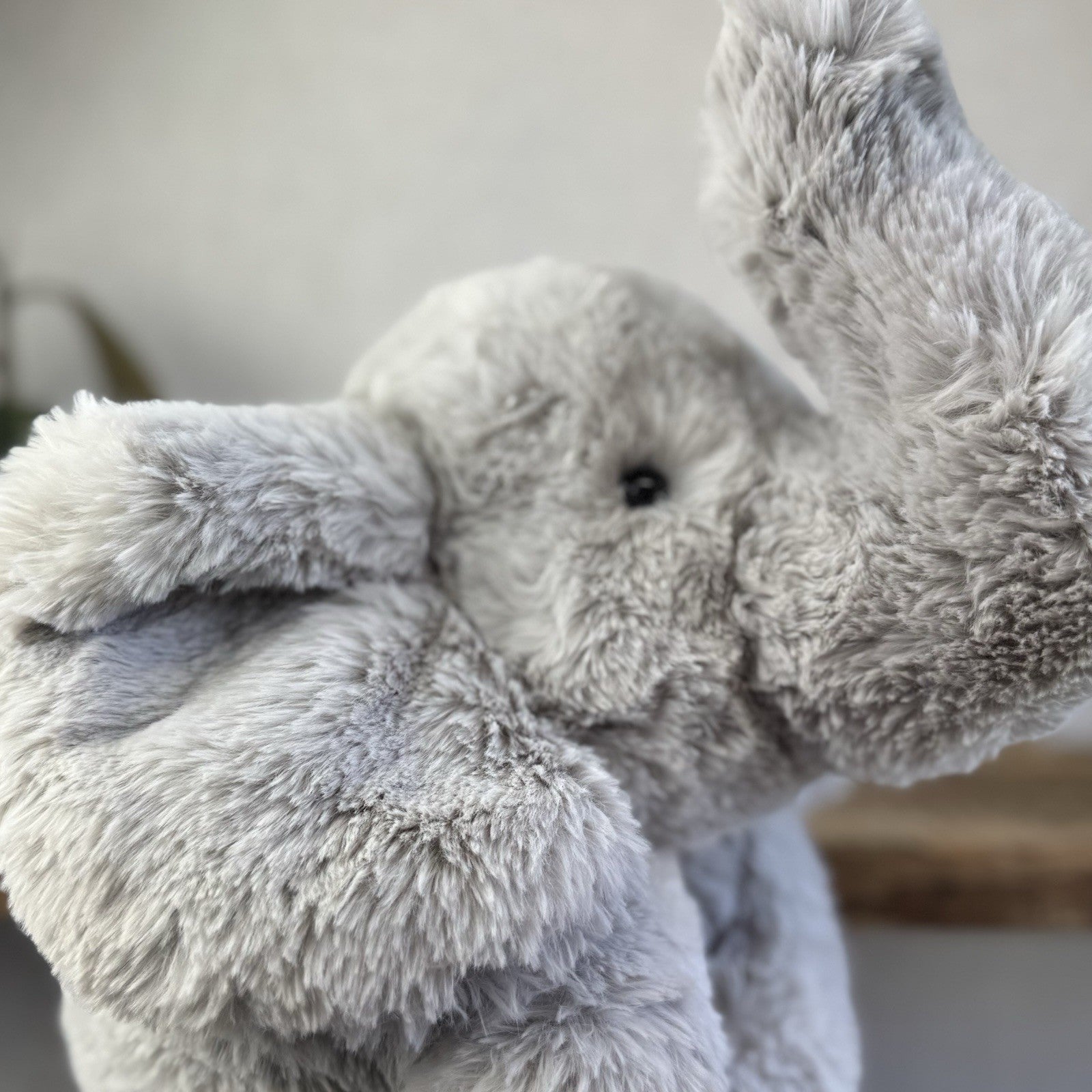 Jellycat Wanderlust Elly - Large Super Soft Floppy Elephant Jellycat Beanie 16”