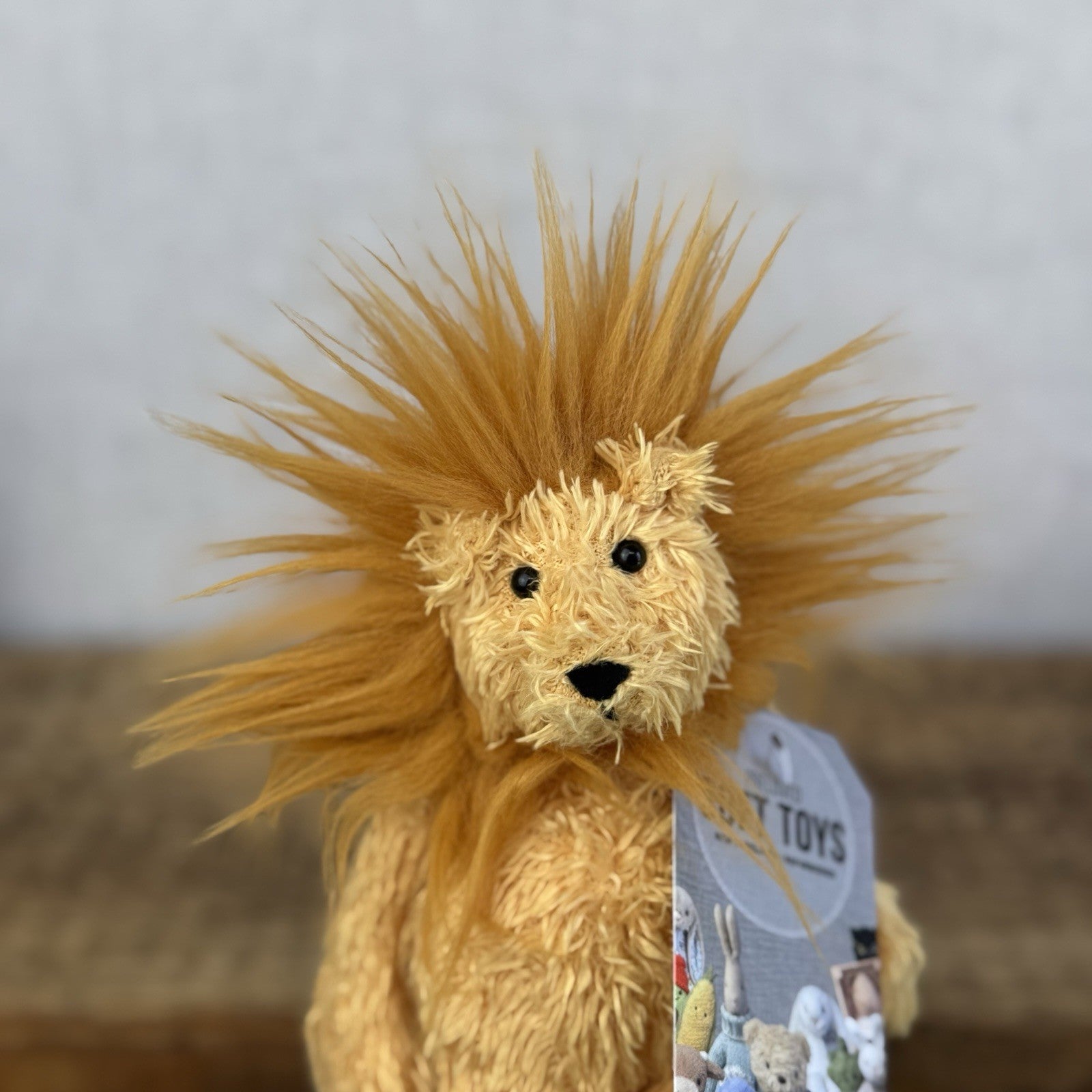 Jellycat Bunglie Tot Lion - Rare Retired US Exclusive Mini Bunglie Lion 7"