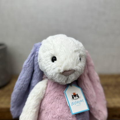 Bespoke Custom Bunny - Berry Patchwork Bunny Cream (Please See Description)