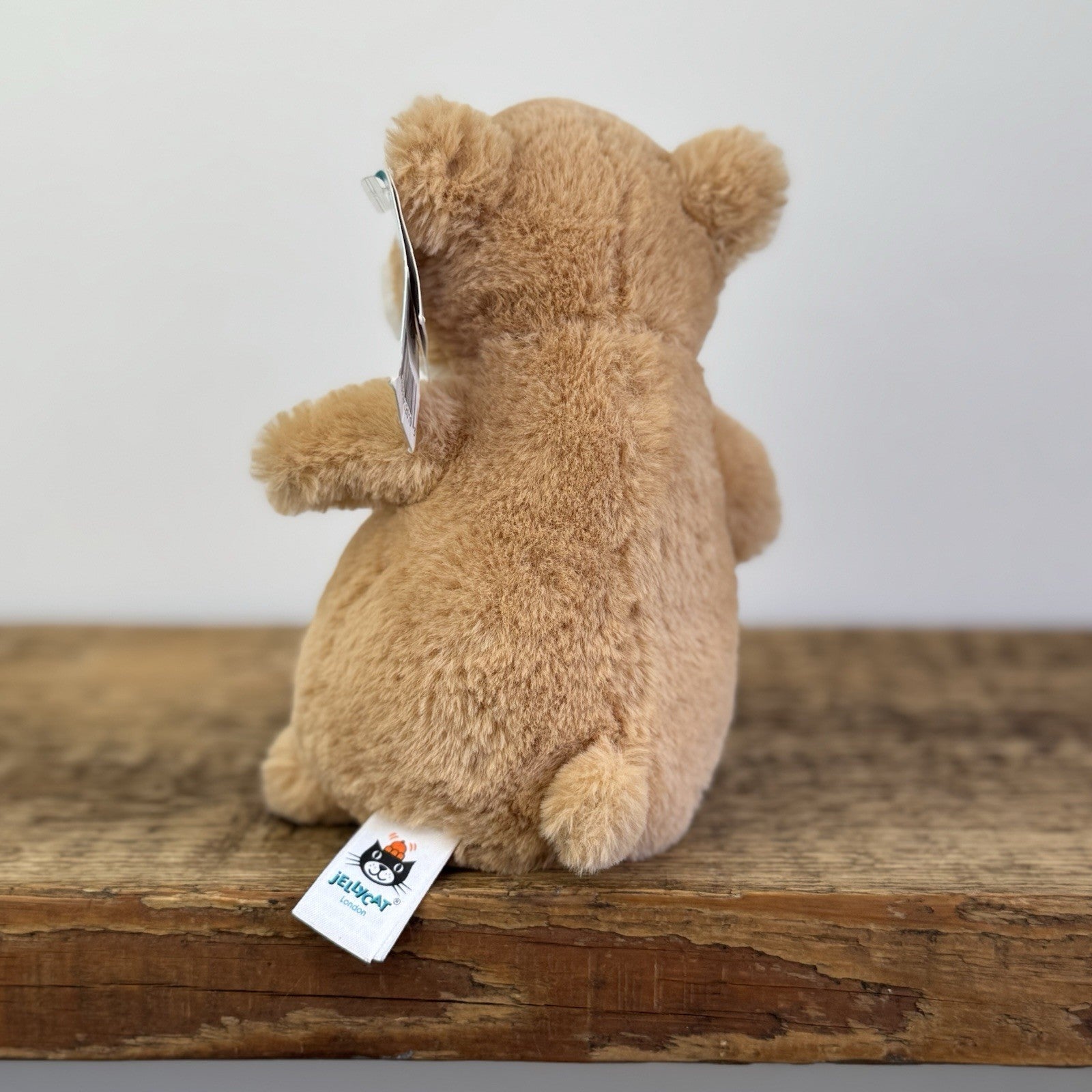 Jellycat Happy Cinnamon Hamster Plush Toy Rare Retired With Tags 6"