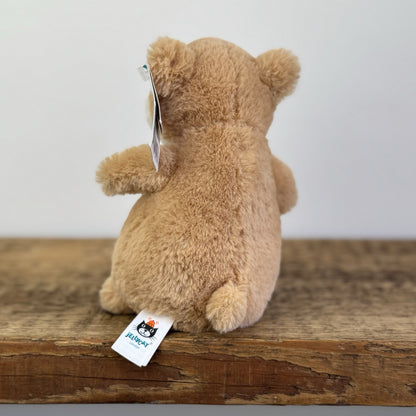 Jellycat Happy Cinnamon Hamster Plush Toy Rare Retired With Tags 6"