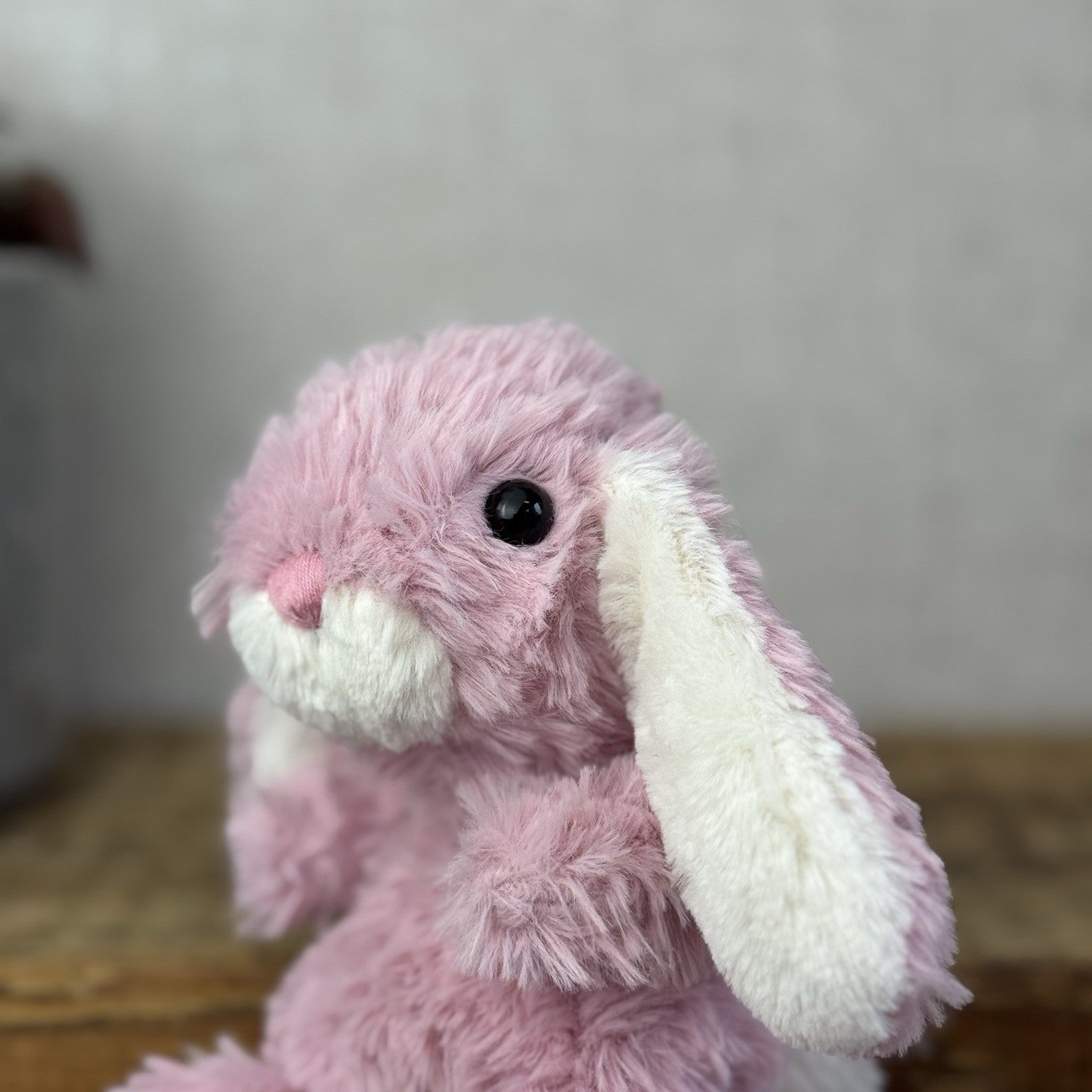 Jellycat Yummy Bunny Tulip - New Without Tags Small Pink Beanie Rabbit Plush 5"
