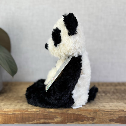 Jellycat Small Bartlesham Panda Teddy Small Size Vintage Collectible Beanie 11”