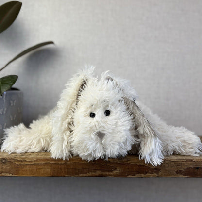 Jellycat Medium Truffles Rabbit - Bunny Cushion - Truffles Rabbit Pillow 14”