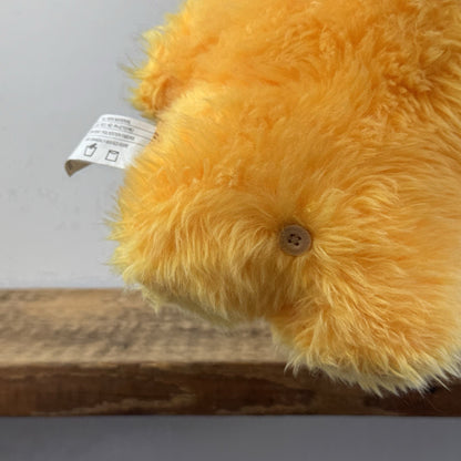 Fuggler Awkward Bear Yellow Fur Soft Toy 12’ Plush - Retired Rare Cuddly