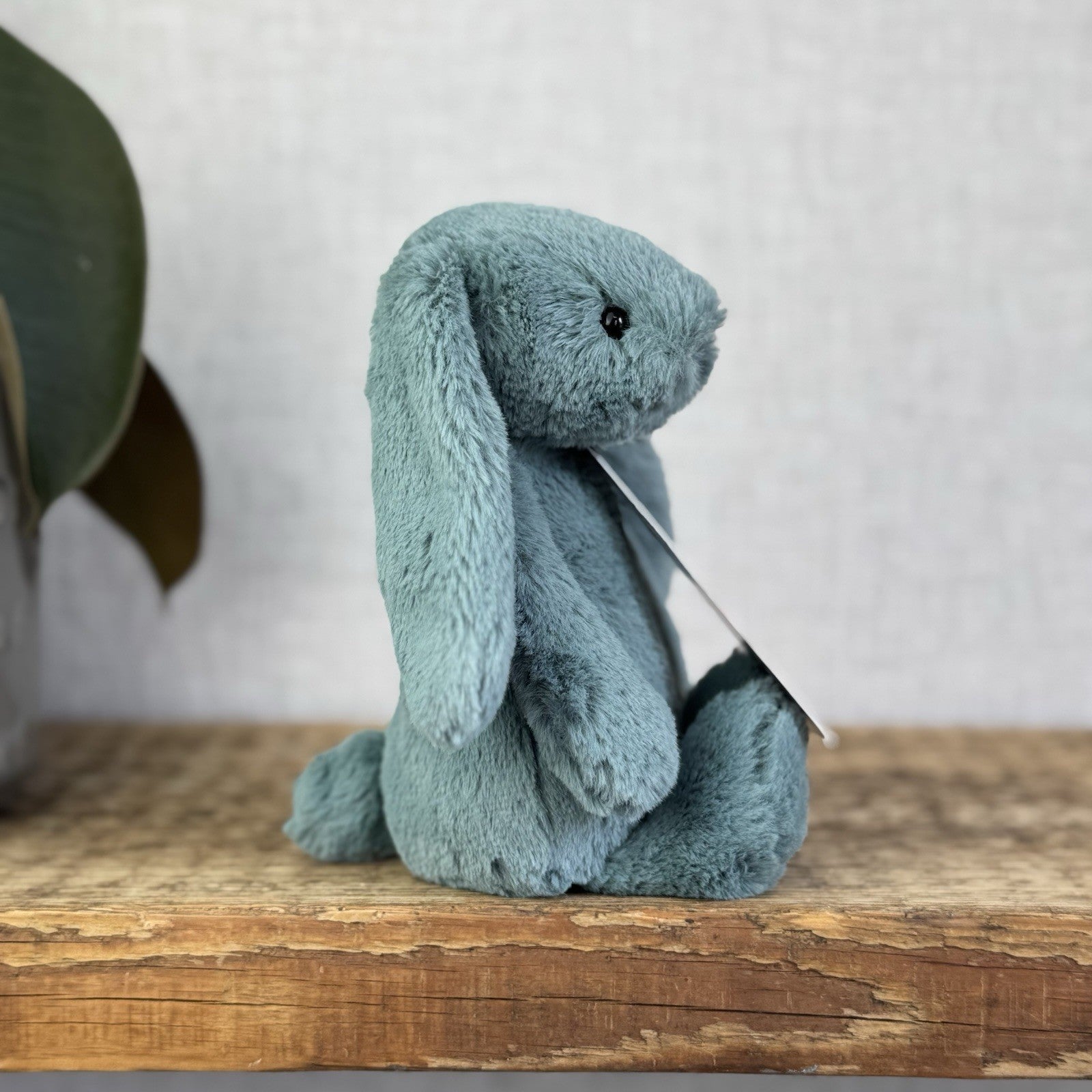 Jellycat Small Bashful Ivy Bunny - Retired Green Bunny Chrismas Release 8"