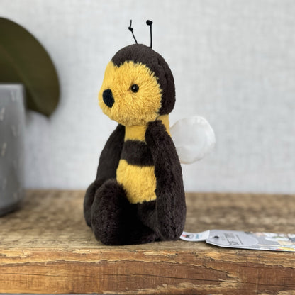 Jellycat Small Bashful Bee - Bumble Bee Plush Beanie Soft Toy Retired 8” (#2)