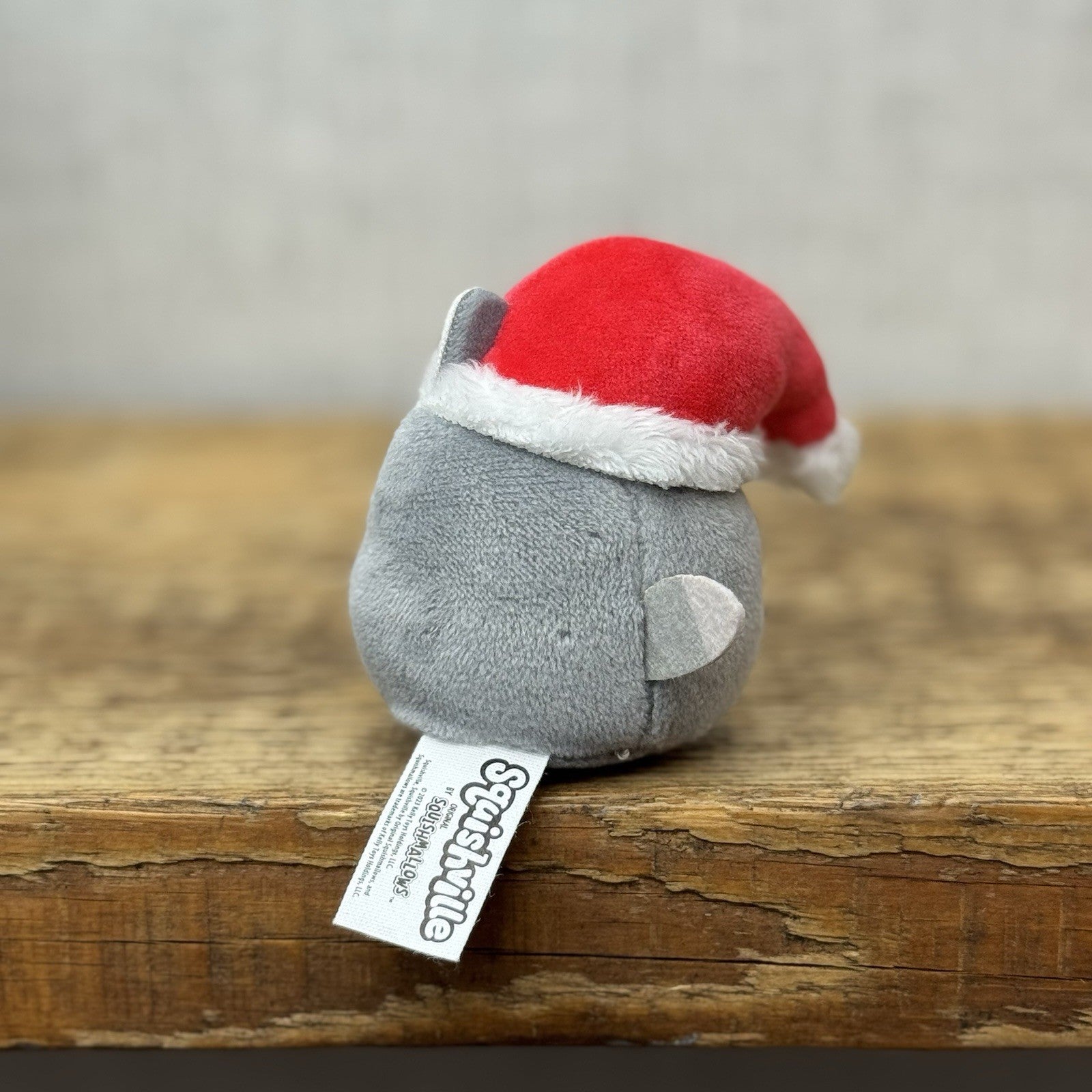Squishmallow Squishville - Tilman Christmas Wolf Soft Toy Advent Christmas Mini