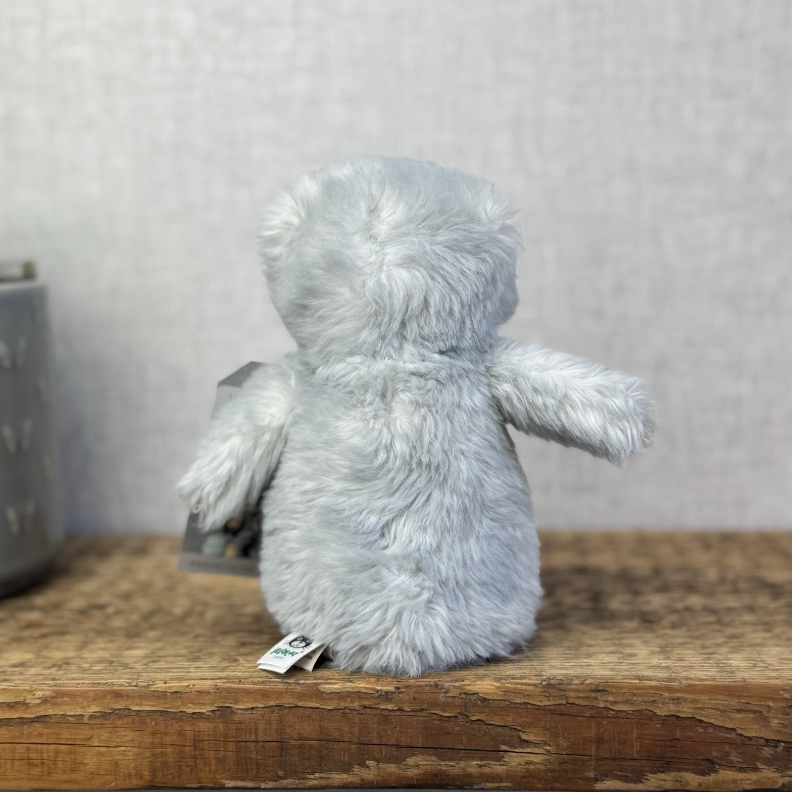 Jellycat Small Bashful Owl Chick - Birch Grey Colouring Owl Soft Toy Small 6"