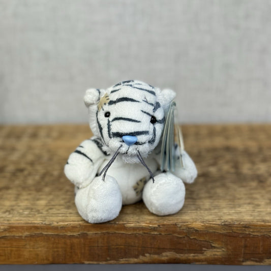 Blue Nose Friends Tiger Bengal Number 85 5" (#2) Mini White Tiger Beanie Plush